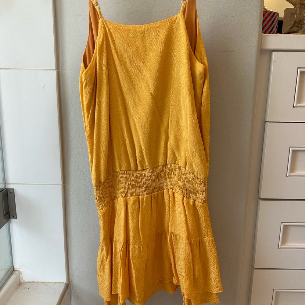 Yellow Mini Dress - Picture 3 of 4